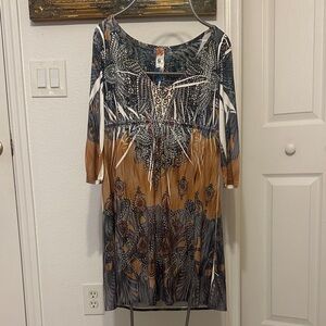 Elegant Multicolor Women's Dress